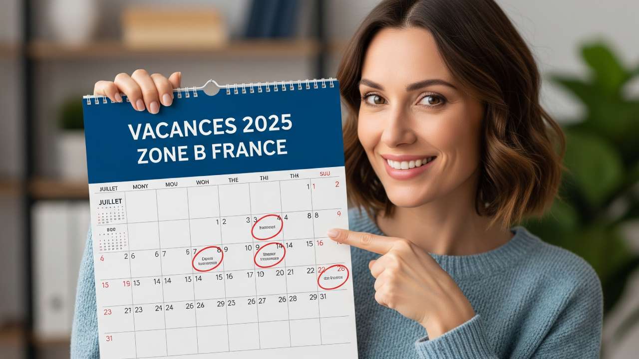 Vacances 2025 Zone B : Dates Officielles des Vacances Scolaires en France